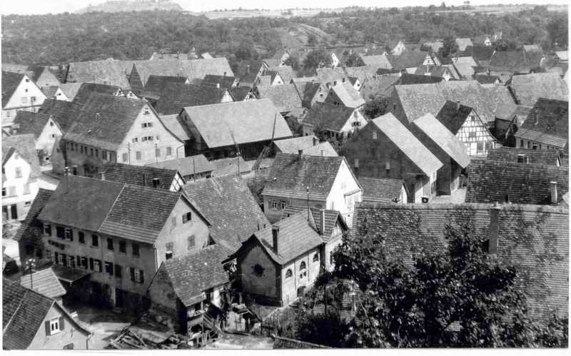 vom Kirchturm Nordost